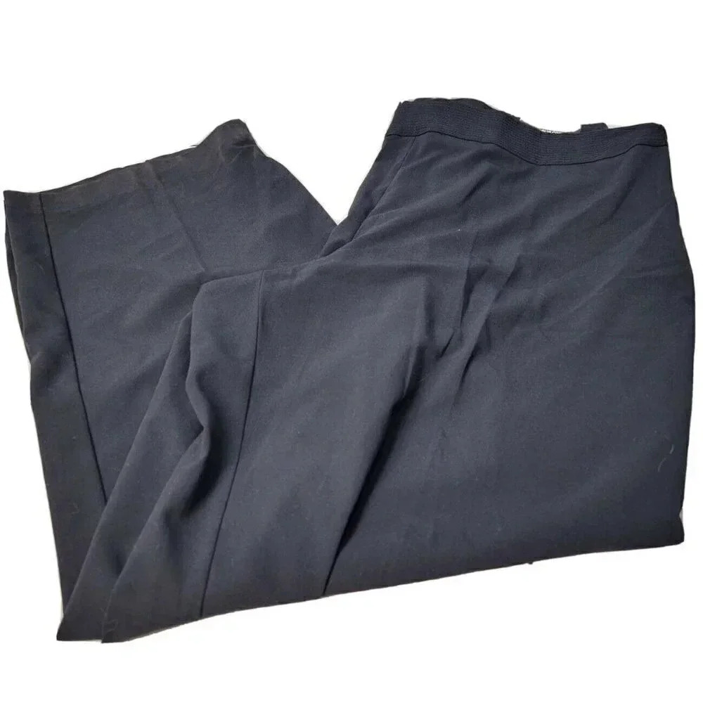 NWT AVENUE PLUS SIZE 20 NAVY BLUE MODREN FIT STRAIGHT, INSEAM 30.5"